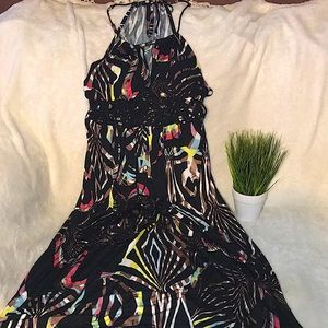 Tropical Maxi Dress